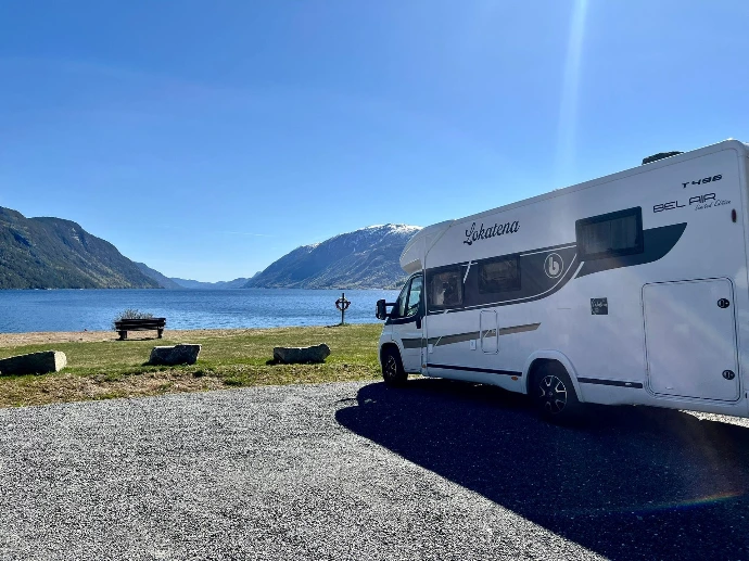 Benimar Bel Air 496 op reis